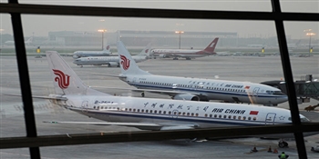 据彭博新闻社报道，中国命令航空公司在贸易战中暂停波音喷气式飞机的交付