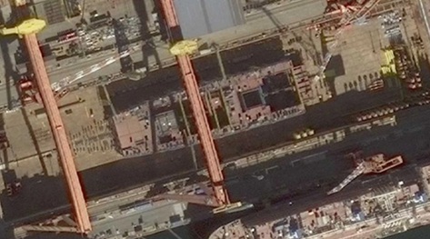 中国正在开发第四艘核动力航母，以超越美国福特级航空实力。