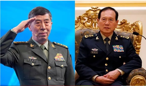 中国两防长“主动贪贿”获死缓