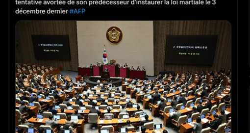 韩国代总统韩悳洙也被弹劾 他拒绝任命新大法官