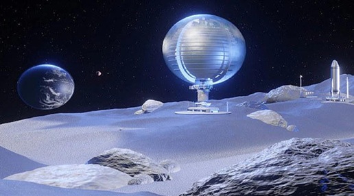 美国宇航局公布宇航员在月球上生活的计划——住在由月球尘埃制成的玻璃泡里