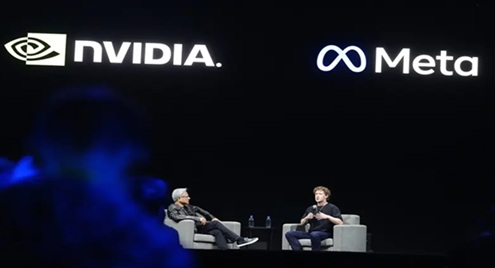 AI马年好采头 Meta将采购Nvidia数百万颗AI芯片和