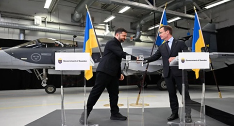 多达 150 架鹰狮——乌克兰和瑞典就瑞典喷气式飞机达成长期协议