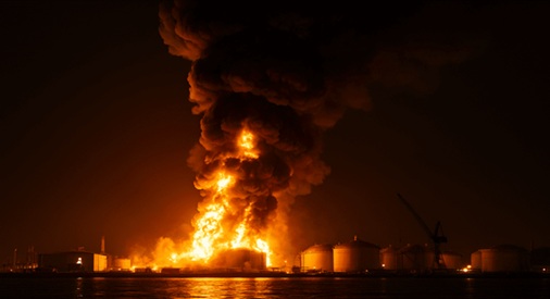 总参谋部称,乌克兰无人机摧毁了俄罗斯帖木海港70%的燃料罐 总参谋部称,乌克兰无人机摧毁了俄罗斯帖木海港70%的燃料罐