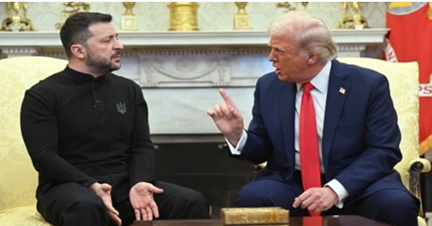 乌克兰和平谈判不到两小时就破裂,泽连斯基表示特朗普希望他妥协而不是普京“不公平” 乌克兰和平谈判不到两小时就破裂,泽连斯基表示特朗普希望他妥协而不是普京“不公平”