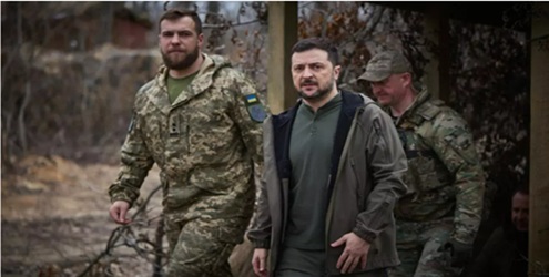 泽连斯基报告波克罗夫斯克附近的战场战果,称赞摧毁俄罗斯军队的旅 泽连斯基报告波克罗夫斯克附近的战场战果,称赞摧毁俄罗斯军队的旅