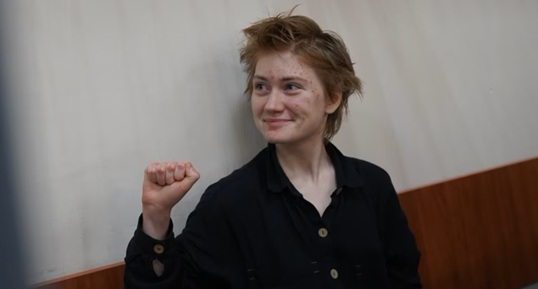 活动家 Daria Kozyreva 因诗歌和接受 Sever.Realii 采访而被定罪