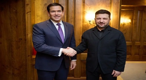 泽连斯基、鲁比奥讨论乌克兰防空及领导层和平谈判的可能性 泽连斯基、鲁比奥讨论乌克兰防空及领导层和平谈判的可能性