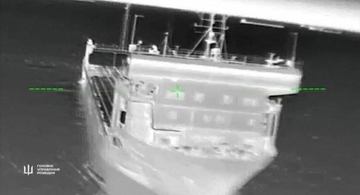 乌克兰军事情报部门称,乌克兰已切断刻赤海峡最后一艘向被占领克 乌克兰军事情报部门称,乌克兰已切断刻赤海峡最后一艘向被占领克