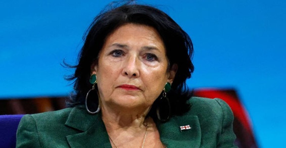 格鲁吉亚总统回应总理对她的逮捕威胁 格鲁吉亚总统回应总理对她的逮捕威胁