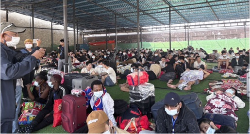 缅甸呼吁各国收回被打击诈骗中心的公民 缅甸呼吁各国收回被打击诈骗中心的公民