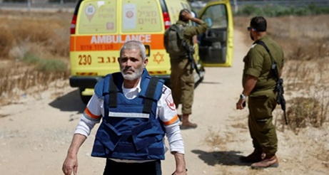 以色列-加沙战争：哈马斯从加沙发射火箭弹时，凯雷姆·沙洛姆过